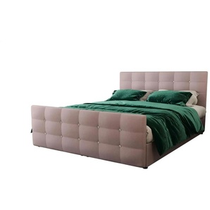 Boxbett - rosa/pink - Materialmix - 180 cm - 105 cm | Möbel Kraft