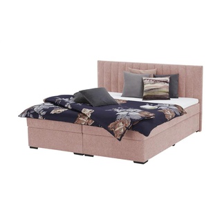 Boxbett - rosa/pink - Materialmix - 187 cm - 104 cm | Möbel Kraft