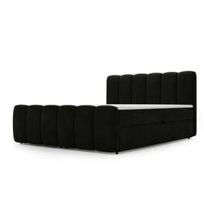 Boxbett mit Stauraum Cloud Box ¦ schwarz ¦ Maße (cm): B: 143 H: 115