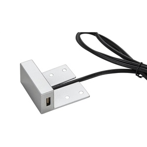 Boxi 2er Universal-Doppel-USB-Set Boxi - silber - Materialmix | Möbel Kraft