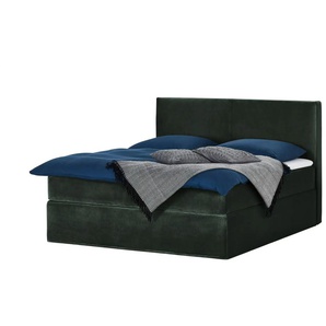 Boxi Boxspringbett 180 x 200 cm Boxi Classic ¦ grün ¦ Maße (cm): B: 180 H: 125