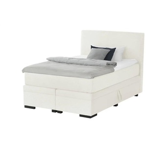 Boxi Boxspringbett mit Bettkasten Boxi Classic - creme - Materialmix - 140 cm - 125 cm | Möbel Kraft