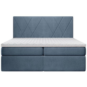 Boxspringbett Bharmal mit Topper und Bettkasten