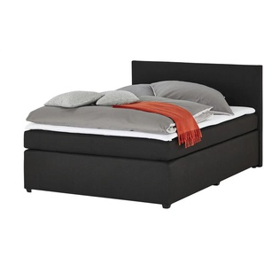 Boxspringbett Carlo | grau | 145 cm | 101 cm |