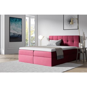 Boxspringbett Cottingham mit Topper und Stauraum