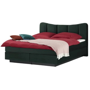 Boxspringbett Dalur - grün - Materialmix - 180 cm - 110 cm | Möbel Kraft