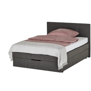 Boxspringbett  Elector ¦ grau ¦ Maße (cm): B: 146 H: 103