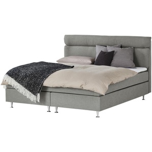 Boxspringbett  Fero ¦ grau ¦ Maße (cm): B: 171 H: 105,5