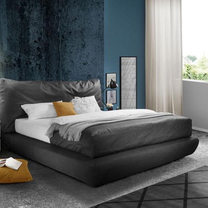 Boxspringbett Gantios, anthrazit, 180x200 cm, H3 bis 100kg