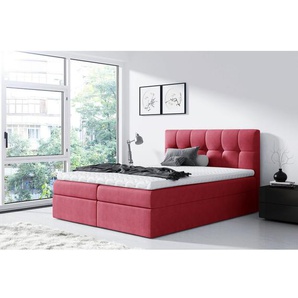 Boxspringbett Glenburn mit Topper und Stauraum