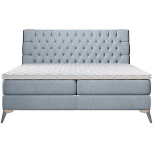 Boxspringbett Jorden mit Topper und Bettkasten