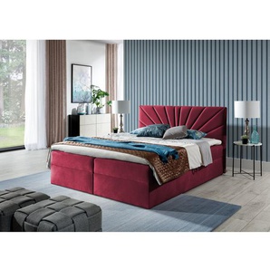 Boxspringbett Larry mit Topper und Stauraum