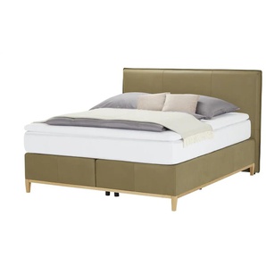 Boxspringbett  Lyon ¦ grün ¦ Maße (cm): B: 188 H: 121