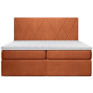 Boxspringbett Marceline mit Topper und Bettkasten