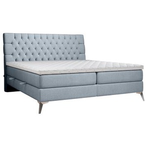 Boxspringbett Mccormick mit Topper und Bettkasten