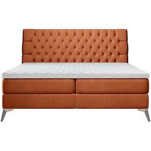 Boxspringbett Mccormick mit Topper und Bettkasten