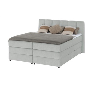 Boxspringbett mit Bettkasten Claire ¦ braun ¦ Maße (cm): B: 156 H: 115