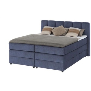 Boxspringbett mit Bettkasten Claire ¦ braun ¦ Maße (cm): B: 196 H: 115