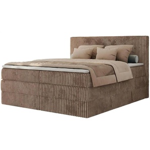 Boxspringbett mit Bettkasten Tiliano King ¦ braun ¦ Maße (cm): B: 166 H: 119