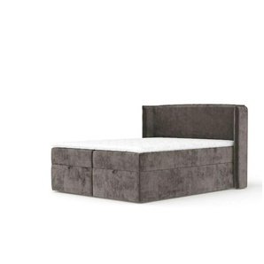 maison de rêve Boxspringbett mit Stauraum Passion - braun - Materialmix - 178 cm - 117 cm | Möbel Kraft