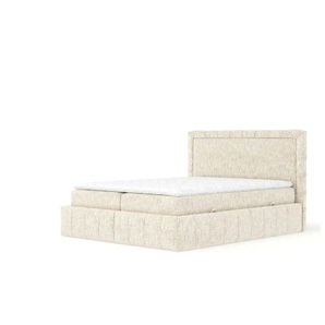 maison de rêve Boxspringbett mit Stauraum - creme - Materialmix - 227 cm - 123 cm | Möbel Kraft