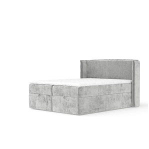 maison de rêve Boxspringbett mit Stauraum  Passion ¦ grau ¦ Maße (cm): B: 178 H: 117