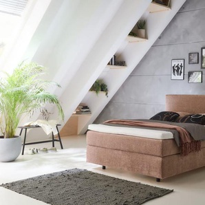 Boxspringbett OC-BX23163, siena, 140 x 200 cm