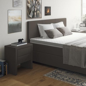 Boxspringbett Ruben 120 x 200 cm Espresso