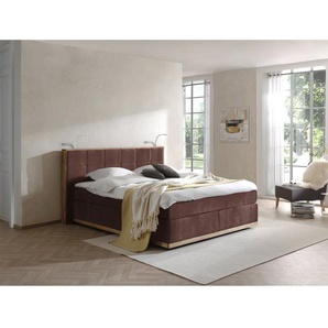 Boxspringbett Shankle mit Beleuchtung