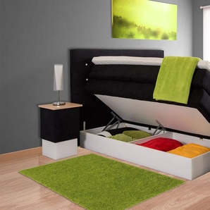 Boxspringbett Sophie mit Bettkasten, 160x200 cm, schwarz, Härtegrad H2, H3, H4 wählbar
