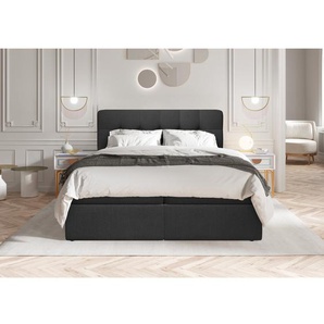 Boxspringbett Stanley mit Topper und Bettkasten