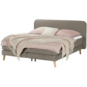 Boxspringbett  Stoke ¦ braun ¦ Maße (cm): B: 167 H: 111