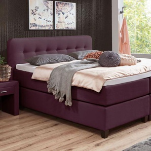 Boxspringbett Westport, anthrazit, 100x200 cm, H3 bis 120kg