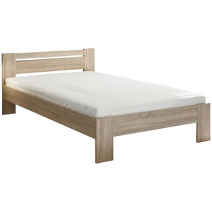 Boxxx Bett, Sonoma Eiche, 120x200 cm, in verschiedenen Größen erhältlich, Schlafzimmer, Betten, Einzelbetten
