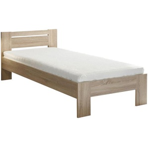 Boxxx Bett, Sonoma Eiche, 90x200 cm, in verschiedenen Größen erhältlich, Schlafzimmer, Betten, Einzelbetten