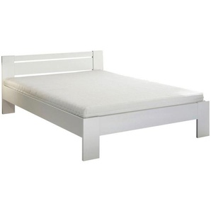 Boxxx Bett, Weiß, 140x200 cm, in verschiedenen Größen erhältlich, Schlafzimmer, Betten, Einzelbetten