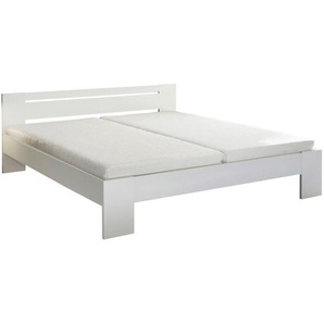 Boxxx Bett, Weiß, 180x200 cm, in verschiedenen Größen erhältlich, Schlafzimmer, Betten, Doppelbetten