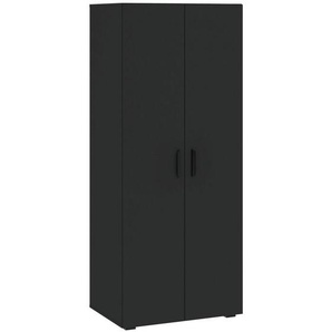 Boxxx Drehtürenschrank, Anthrazit, Holzwerkstoff, 1 Fächer, 74x179x52 cm, in verschiedenen Größen erhältlich, Schlafzimmer, Kleiderschränke,