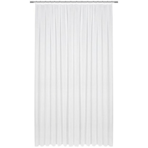Boxxx Fertigstore Lola, Weiß, Textil, Uni, 300x245 cm, Wohntextilien, Gardinen & Vorhänge, Fertiggardinen, Fertigstores