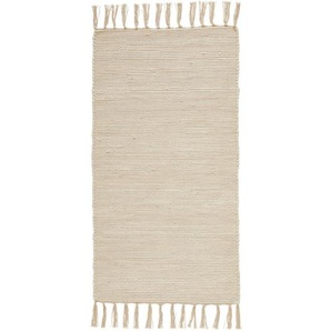 Boxxx Fleckerlteppich Maxi, Sand, Textil, Uni, rechteckig, 60x120 cm, beidseitig verwendbar, Teppiche & Böden, Teppiche, Flickenteppiche