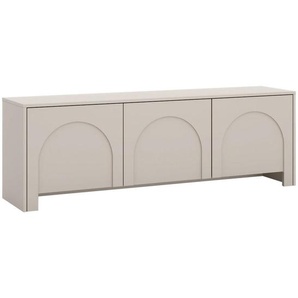 Boxxx Lowboard Arco, Kaschmir, Holzwerkstoff, 2 Fächer, 153.5x51x35 cm, Typenauswahl, Beimöbel erhältlich, stehend, in verschiedenen Größen erhältlich, Wohnzimmer, Wohnwände, Lowboards, Lowboards stehend