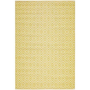 Boxxx Outdoorteppich Ibiza, Gelb, Orange, Textil, Graphik, rechteckig, 120x180 cm, in verschiedenen Größen erhältlich, Teppiche & Böden, Teppiche,