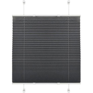 Boxxx Plissee, Hellgrau, Textil, Uni, 50x130 cm, Länge universell einstellbar, Wohntextilien, Rollos & Jalousien, Plissees