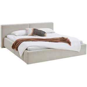 Boxxx Polsterbett, Beige, Textil, 180x200 cm, Reach, Stoffauswahl, in verschiedenen Größen erhältlich, Schlafzimmer, Betten, Polsterbetten