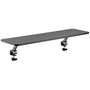 Boxxx Schreibtischaufsatz, Schwarz, Metall, Holzwerkstoff, 26x13x100 cm, Arbeitszimmer, Schreibtische, Bürotische