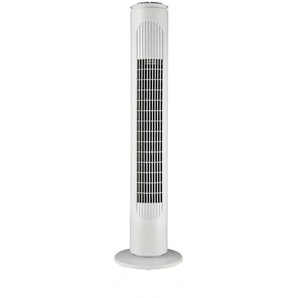 Boxxx Turmventilator Frezzer, Kunststoff, 78 cm, Bsci, DIN EN ISO 9001, oszillierend, einfaches Ausrichten des Luftstroms, praktischer Tragegriff,