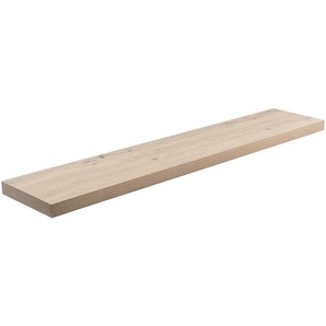 Boxxx Wandboard, Eiche, Holzwerkstoff, 120x3.8x23.5 cm, Wohnzimmer, Regale, Wandboards