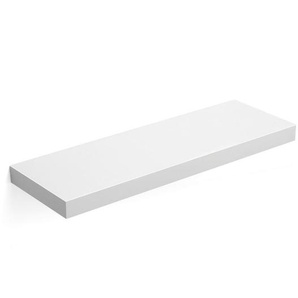 Boxxx Wandboard Vasagle, Weiß, Holzwerkstoff, 60x3.8x20 cm, Wohnzimmer, Regale, Wandboards