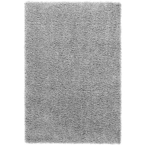 Boxxx Webteppich, Silber, Textil, Uni, rechteckig, 60x110 cm, Oeko-Tex® Standard 100, Teppiche & Böden, Teppiche, Moderne Teppiche