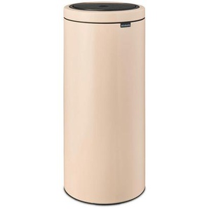 Brabantia Abfalleimer Touch Bin, Beige, Metall, 30 L, 29.3x67.9x38 cm, Küchen, Küchenausstattung, Mülleimer